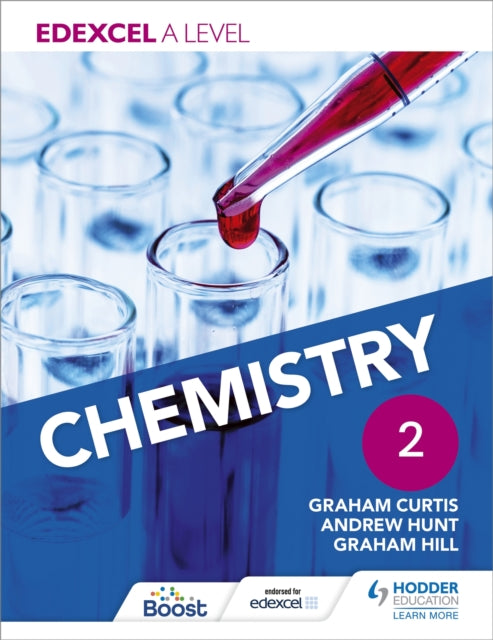 Book cover of: Edexcel A Level Chemistry Student Book 2. By: Graham Curtis