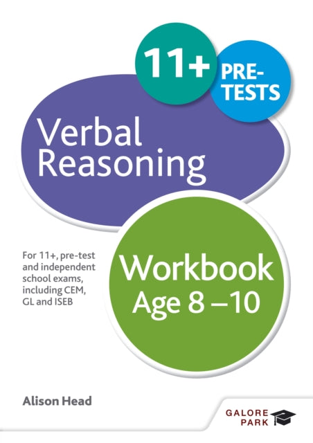 Book cover of: Verbal Reasoning Workbook Age 8-10. By: Alison Head