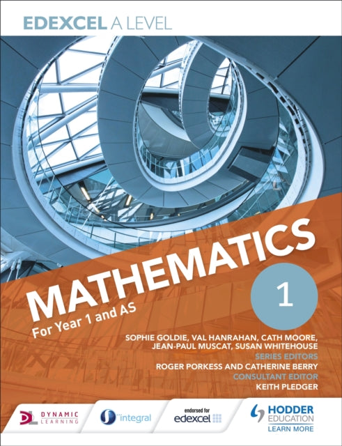 Book cover of: Edexcel A Level Mathematics Year 1 (AS). By: Sophie Goldie