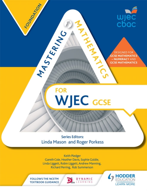 Book cover of: Mastering  Mathematics for WJEC GCSE: Foundation. By: Roger Porkess