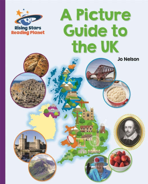 Book cover of: Reading Planet - A Picture Guide to the UK - Purple: Galaxy. By: Katie Daynes