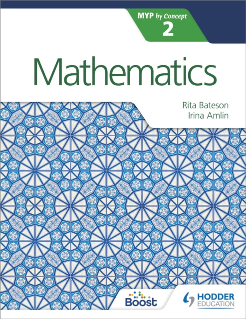 Book cover of: Mathematics for the IB MYP 2. By: Irina Amlin