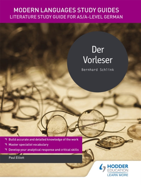 Book cover of: Modern Languages Study Guides: Der Vorleser. By: Paul Elliott