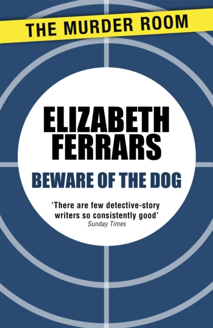 Book cover of: Beware of the Dog. By: Elizabeth Ferrars