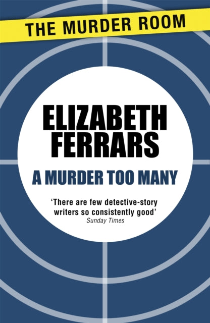 Book cover of: Murder Too Many. By: Elizabeth Ferrars