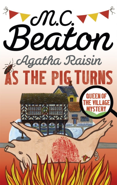 Book cover of: Agatha Raisin: As The Pig Turns. By: Marion Chesney