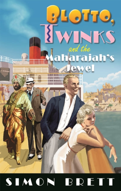 Book cover of: Blotto, Twinks and the Maharajah's Jewel. By: Simon Brett