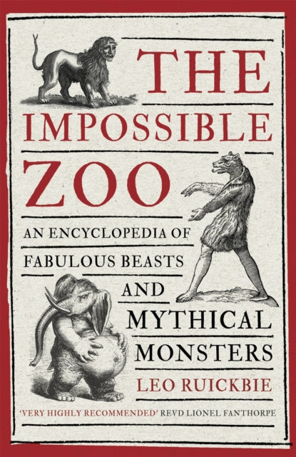 Book cover of: Impossible Zoo. By: Leo Ruickbie