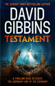 Book cover of: Testament. By: David Gibbins