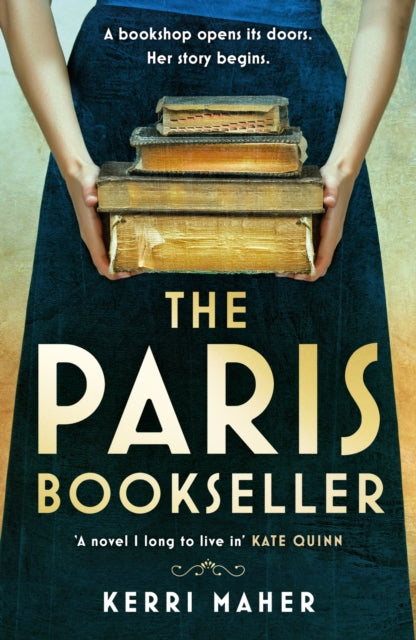 Book cover of: Paris Bookseller. By: Kerri Maher
