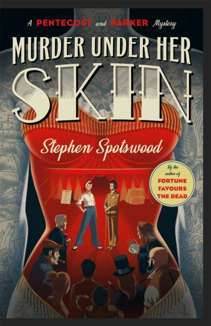 Book cover of: Murder Under Her Skin. By: Stephen Spotswood