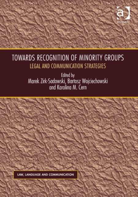 Book cover of: Towards Recognition of Minority Groups. By: Marek Zirk-Sadowski