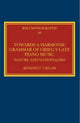 Book cover of: Towards a Harmonic Grammar of Grieg's Late Piano Music. By: Benedict Taylor