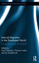 Book cover of: Internal Migration in the Developed World. By: Tony Champion