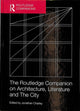 Book cover of: Routledge Companion on Architecture, Literature and The City. By: Jonathan Charley