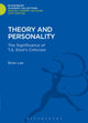 Book cover of: Theory and Personality. By: Brian Lee
