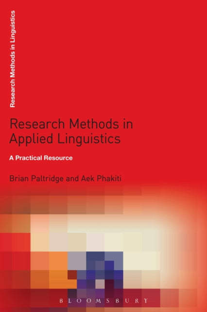 Book cover of: Research Methods in Applied Linguistics. By: Brian Paltridge