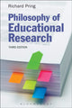 Book cover of: Philosophy of Educational Research. By: Richard Pring