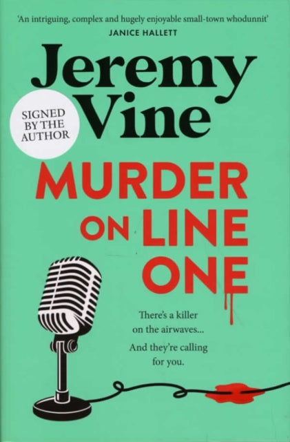 Book cover of: Murder on Line One (Signed Edition)