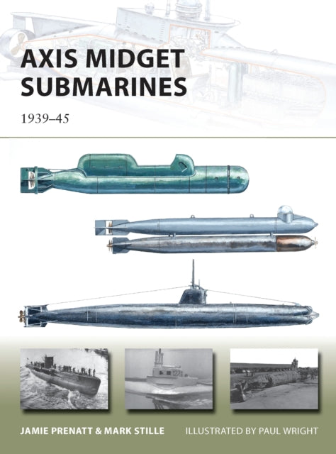 Book cover of: Axis Midget Submarines. By: Jamie Prenatt