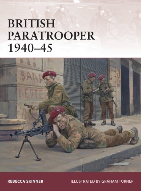 Book cover of: British Paratrooper 1940–45. By: Rebecca Skinner