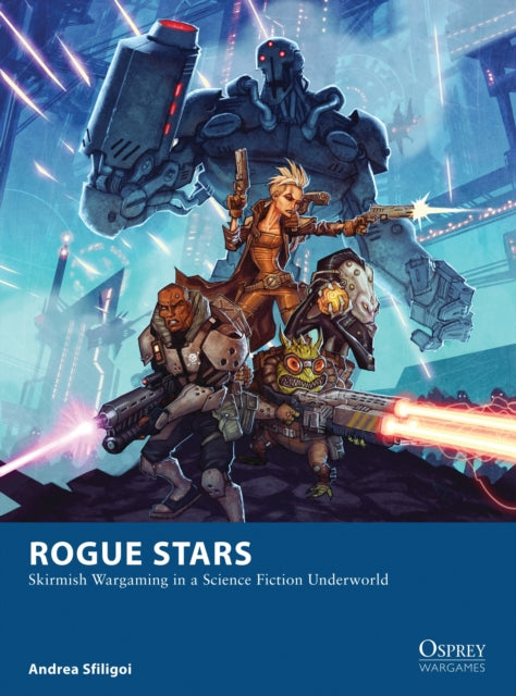 Book cover of: Rogue Stars. By: Andrea Sfiligoi