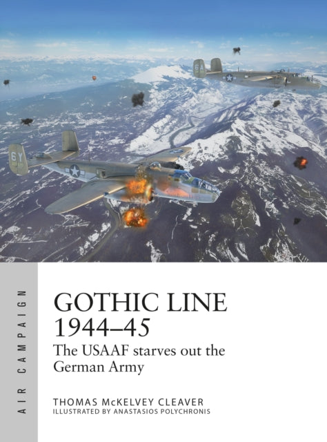 Book cover of: Gothic Line 1944–45. By: Thomas McKelvey Cleaver