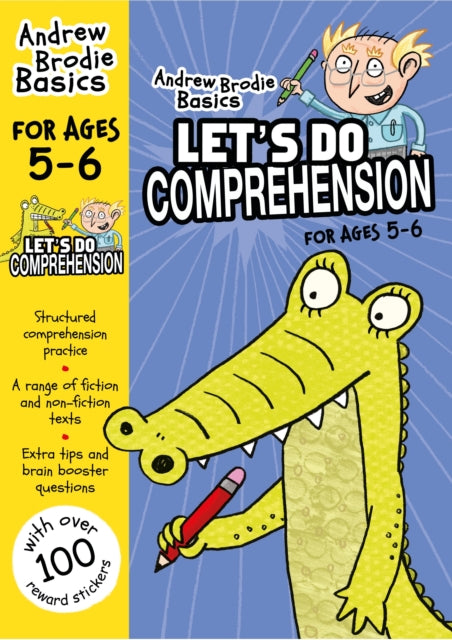 Book cover of: Let's do Comprehension 5-6. By: Andrew Brodie