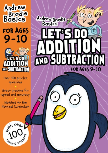 Book cover of: Let's do Addition and Subtraction 9-10. By: Andrew Brodie