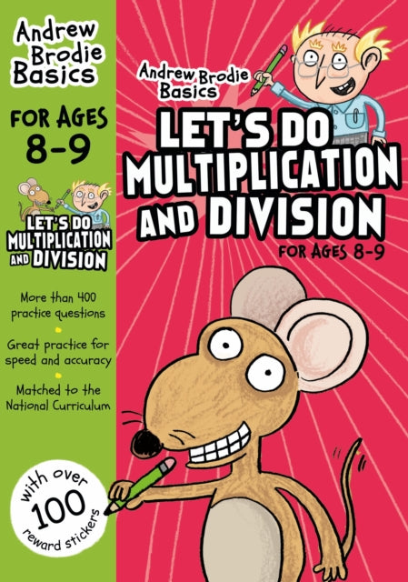 Book cover of: Let's do Multiplication and Division 8-9. By: Andrew Brodie