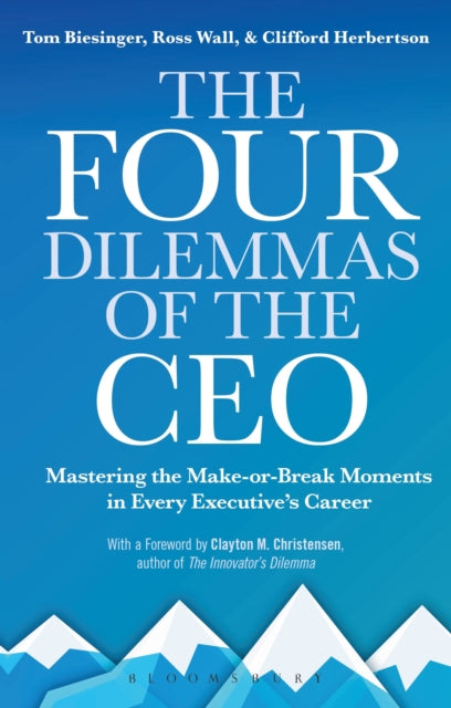 Book cover of: Four Dilemmas of the CEO. By: Tom Biesinger