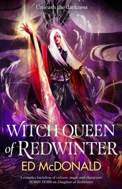 Book cover of: Witch Queen of Redwinter. By: Ed McDonald