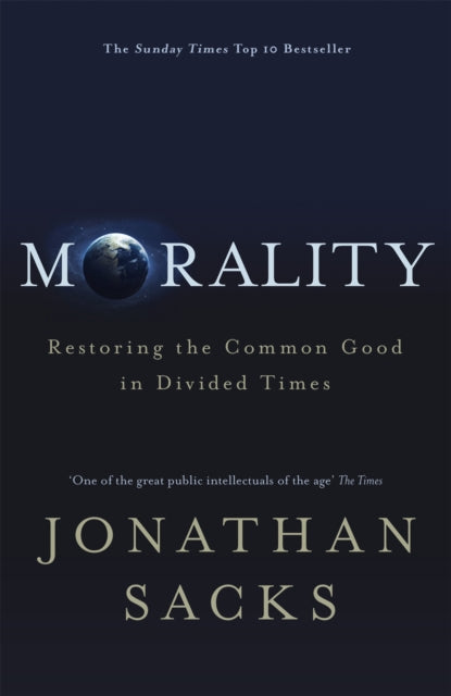 Book cover of: Morality. By: Jonathan Sacks