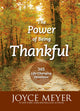 Book cover of: Power of Being Thankful. By: Joyce Meyer