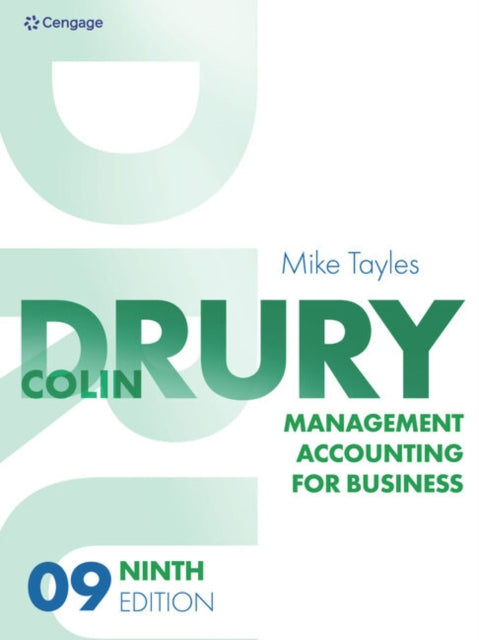 Book cover of: Management Accounting for Business. By: Mike Tayles