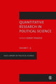 Book cover of: Quantitative Research in Political Science. By: Robert Franzese