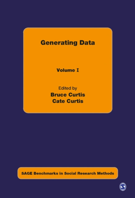 Book cover of: Generating Data. By: Bruce Curtis