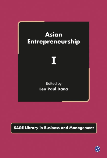 Book cover of: Asian Entrepreneurship. By: Leo-Paul Dana