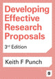 Book cover of: Developing Effective Research Proposals. By: Keith F. Punch