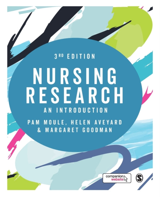 Book cover of: Nursing Research. By: Pam Moule