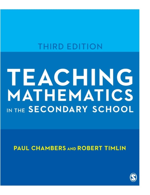 Book cover of: Teaching Mathematics in the Secondary School. By: Paul Chambers
