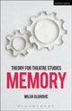 Book cover of: Theory for Theatre Studies: Memory. By: Milija Gluhovic