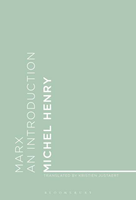 Book cover of: Marx. By: Michel Henry