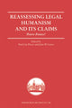 Book cover of: Reassessing Legal Humanism and its Claims. By: Paul J. du Plessis