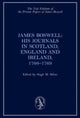 Book cover of: James Boswell, the Journals in Scotland, England and Ireland, 1766-1769. By: James Boswell
