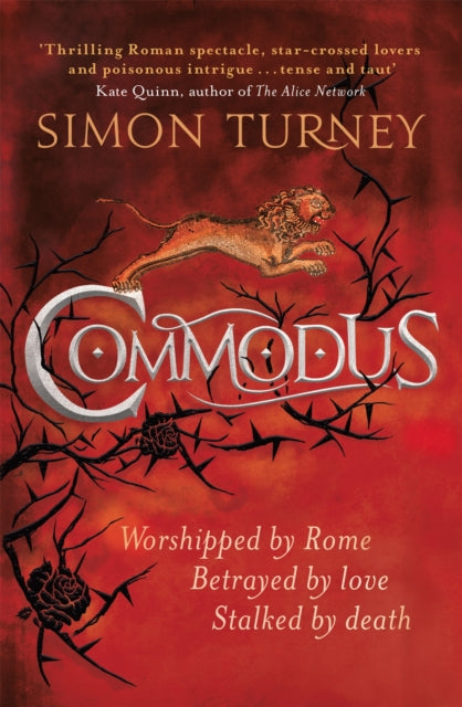 Book cover of: Commodus. By: Simon Turney