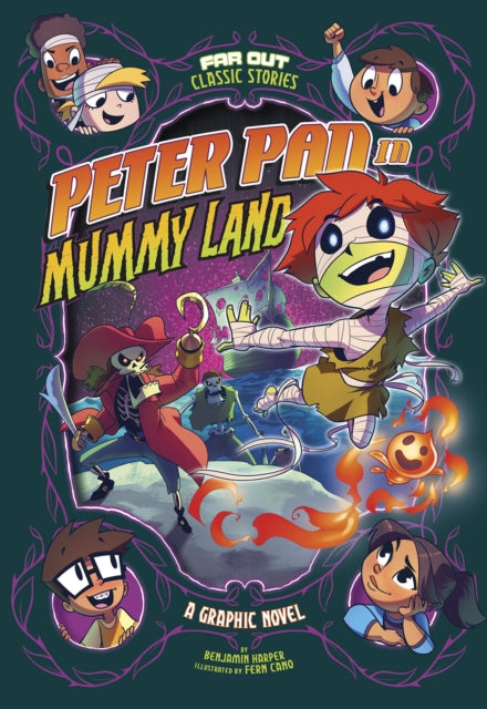 Book cover of: Peter Pan in Mummy Land. By: Benjamin Harper