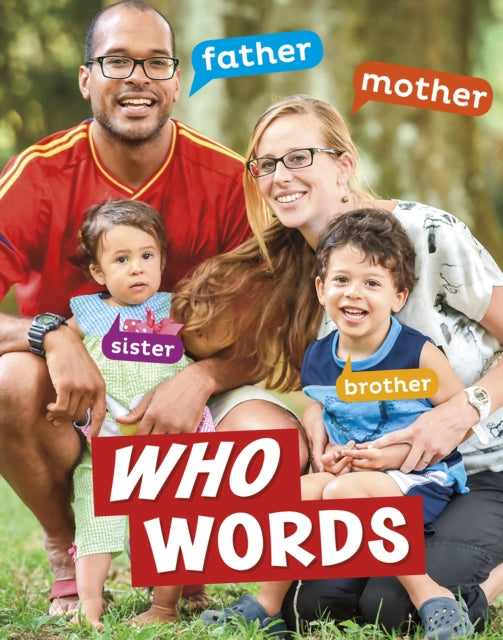 Book cover of: Who Words. By: Carrie B. Sheely
