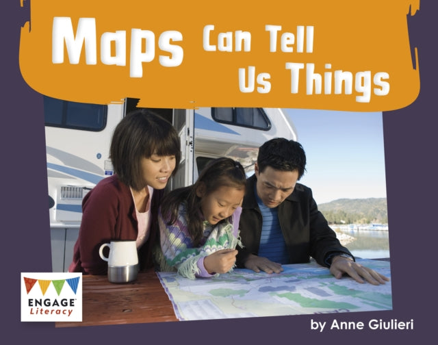 Book cover of: Maps Can Tell Us Things. By: Anne Giulieri