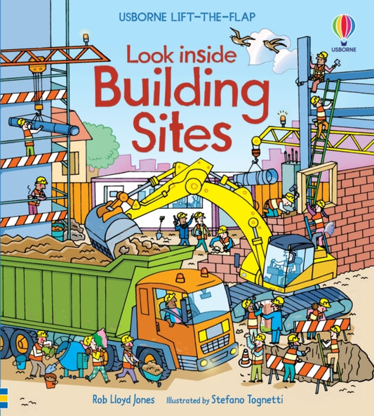 Book cover of: Look Inside Building Sites. By: JONES, ROB LLOYD